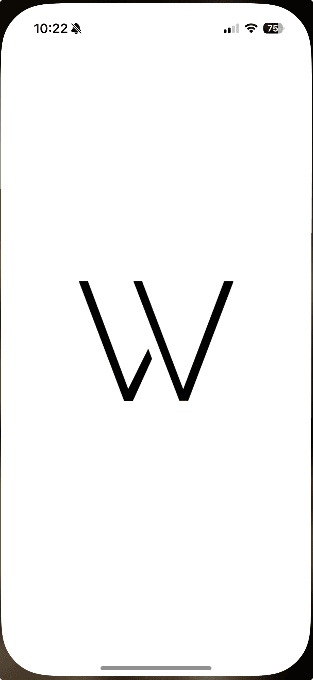 Startbildschirm der Wunderwerk-App